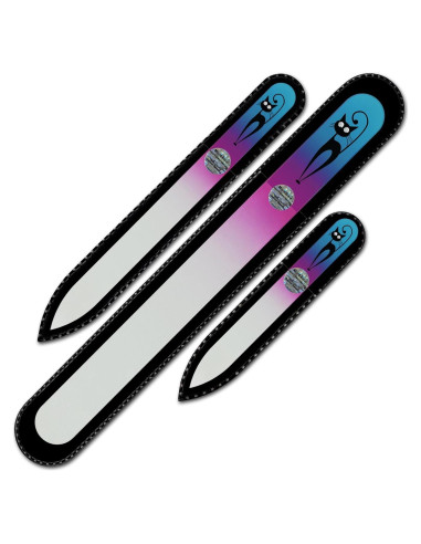 Set de 3 Limpiadores de Uñas de Cristal Mont Bleu - Hecho a Mano