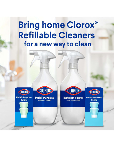 Kit de Inicio Limpiador Multiusos Clorox 20 fl oz Recargable