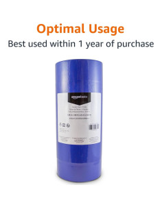 Cinta de pintor azul Amazon Basics, 6 rollos 4.8 cm x 54.9 m 2