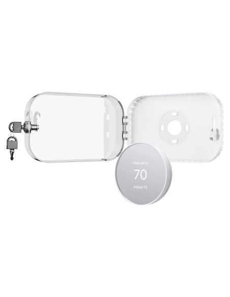 Caja de Bloqueo para Termostato Gedreew 21x13 cm con Llave