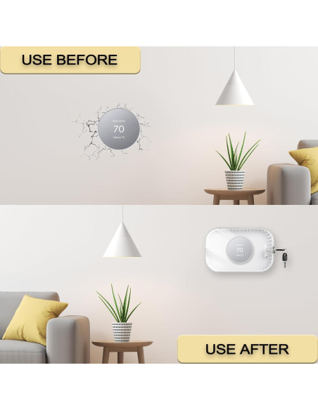 Caja de Bloqueo para Termostato Gedreew 21x13 cm con Llave