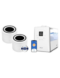 Paquete de 2 Filtros de Reemplazo LEVOIT Core 300 y Humidificador LV600S