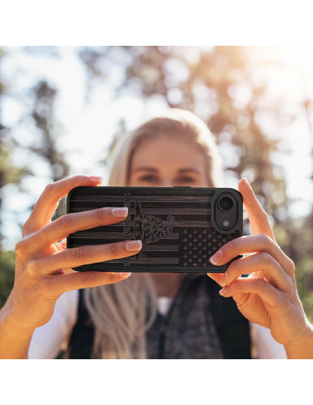 Funda de Madera Magnética Carveit para iPhone 16e 2025 Funda de Madera Magnética Carveit para iPhone 16e 2025