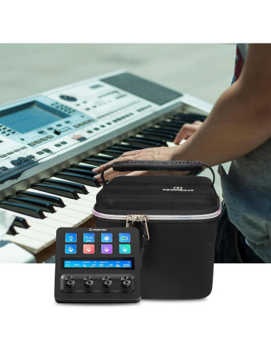 Funda Dura Tourmate para Elgato Stream Deck + Mezclador