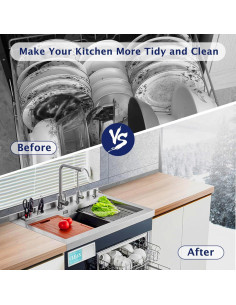 Imán de Lavavajillas Limpio Sucio Lagincig 17.6x4.9cm 2