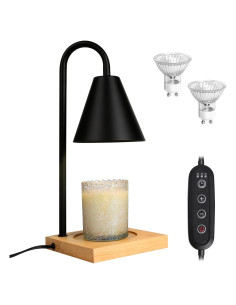 Lámpara Calentadora de Velas Erumpere con Temporizador 2H/4H/8H