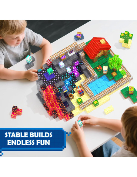 Bloques Magnéticos Coodoo 200 Piezas 2.03 cm Juguete Infantil