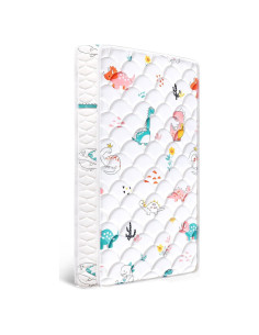 Colchón de Cuna y Niños 132x70 cm Doble Cara Hipoalergénico