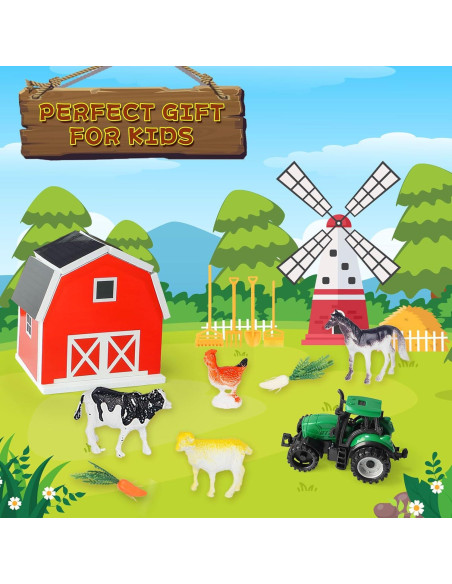 Caja Sensorial de Granja Carolart con Animales y Arena 1.21 kg