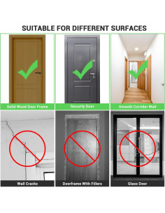 Barra de Dominadas Sportneer Ajustable 200 kg Sin Tornillos 2