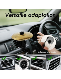Platillo de Ventilación de Coche GIOREFAY Oro Mini Clip 2