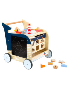 Andador de Madera Ballena Small Foot 5 en 1 - Juguete Interactivo