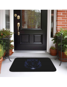 Alfombrilla de Baño Antideslizante QIZYOQA Guitarra 61x41cm 2