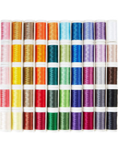 Conjunto de Hilos de Bordado 50 Piezas Brother SA650 2