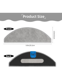 8 Almohadillas de Reemplazo Motroce para iRobot Roomba i5/j5 2