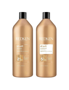 Conjunto Champú y Acondicionador Redken All Soft 1000 ml