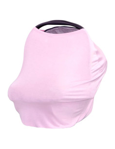 Cubierta para Asiento de Auto Bebé JLIKA Rosa Perla Estirable