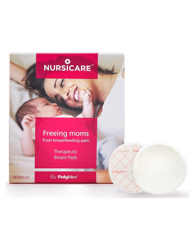 Compresas Terapéuticas Nursicare para Pezones Heridos - 6 Unidades