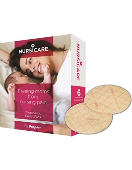 Compresas Terapéuticas Nursicare para Pezones Heridos - 6 Unidades