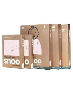 Happiest Baby Gran Paquete 100% Algodón Orgánico Rosa - 3 SNOO Sacks y 2 Sábanas