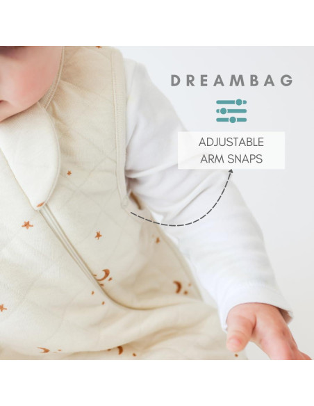 Saco de Sueño Tealbee 6-24 Meses Lunas y Estrellas 1.2 TOG