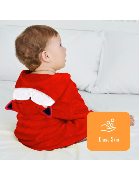 Bata de Peluche para Bebé Unisex Sunny zzzZZ 2 Piezas 0-9 Meses