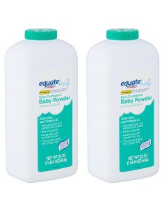 Polvo para Bebés Hipoalergénico Equate 622 g Aloe Vera Vitamina E