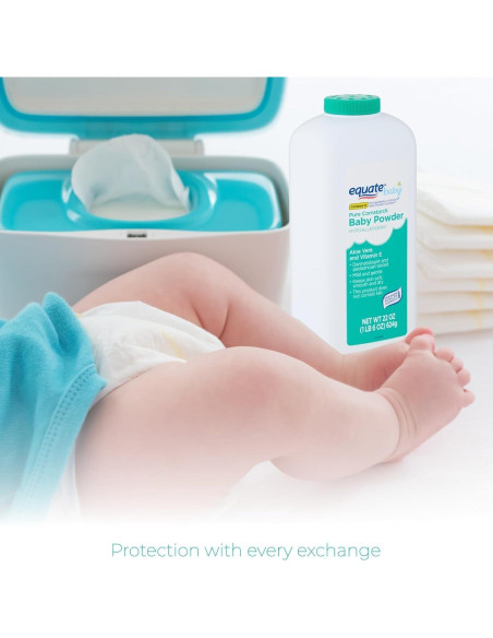 Polvo para Bebés Hipoalergénico Equate 622 g Aloe Vera Vitamina E Polvo para Bebés Hipoalergénico Equate 622 g Aloe Vera Vitamina E