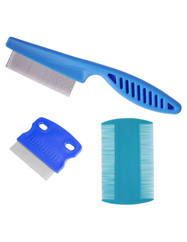 Peine Quitamanchas para Mascotas Aoda - 3 Piezas