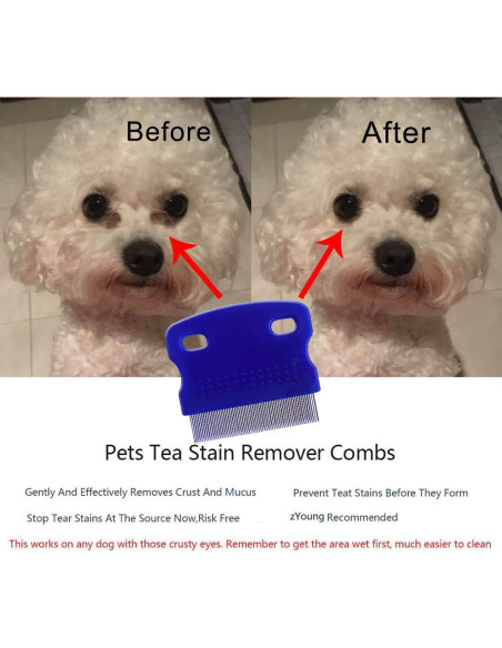 Peine Quitamanchas para Mascotas Aoda - 3 Piezas Peine Quitamanchas para Mascotas Aoda - 3 Piezas