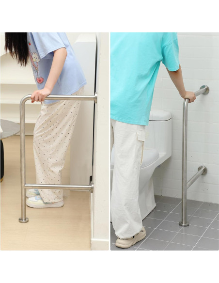 Barra de Agarre de Acero Inoxidable Zonon 83.82x45.72cm