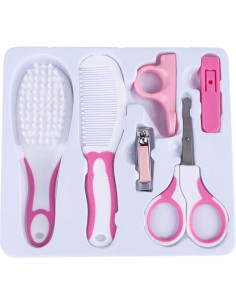 Kit de Cuidado para Bebés 6 Piezas - Cortauñas, Tijeras, Peine 2