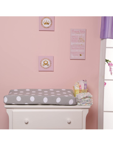 Cubiertas de Cambio Everyday Kids 100% Algodón 2 Piezas Rosa