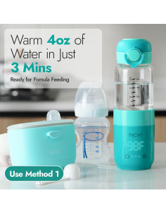 Calentador de Botellas Portátil NCVI USB para Bebés 240ml 2