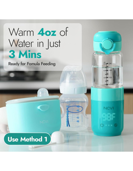 Calentador de Botellas Portátil NCVI USB para Bebés 240ml