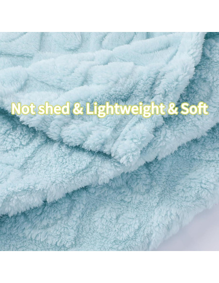 4 Mantas para Bebés Yagle Mate 76x102 cm Suaves y Coloridas