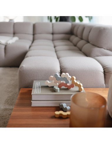 Bloques de Equilibrio de Madera Mushie - 24 Piezas Montessori