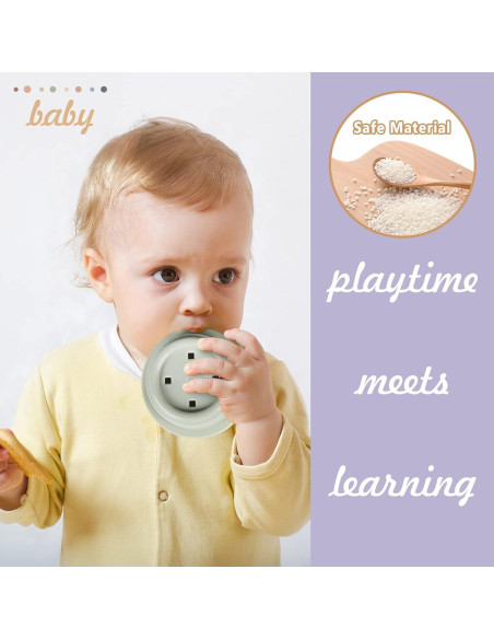 Juguete Tazas Apilables SKYWHALE 8PCS para Bebés 6-12 Meses