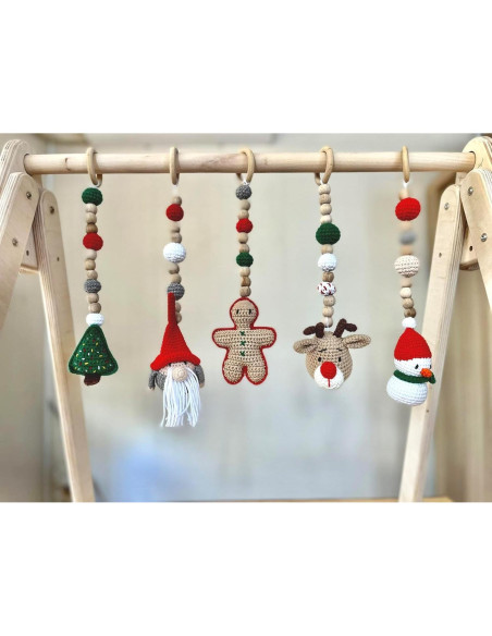 Gimnasio de Bebé de Madera Kidodido Plegable 42x56cm