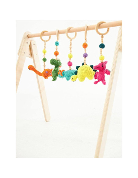 Gimnasio de Bebé de Madera Kidodido Plegable 42x56cm