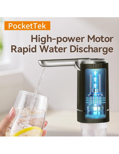 Dispensador de Agua Eléctrico Recargable 5 Galones - Zhongshan