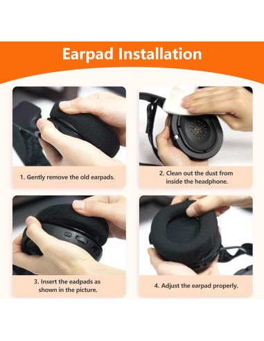 Almohadillas de Reemplazo Toyoso para Auriculares SteelSeries Arctis 1, 3, 5, 7, 9, Pro - Aislamiento de Ruido