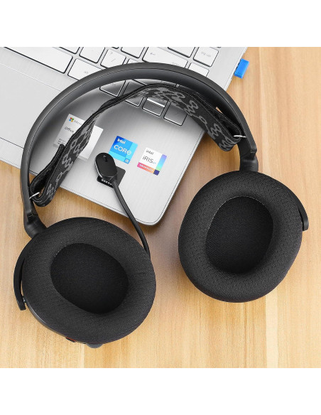 Almohadillas de Reemplazo Toyoso para Auriculares SteelSeries Arctis 1, 3, 5, 7, 9, Pro - Aislamiento de Ruido
