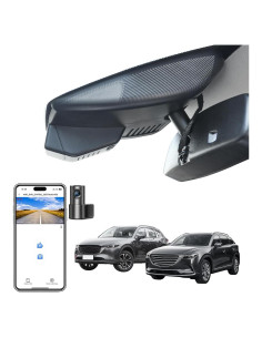 Cámara Dash 4K Delantera y 1080P Trasera Mangoal para Mazda