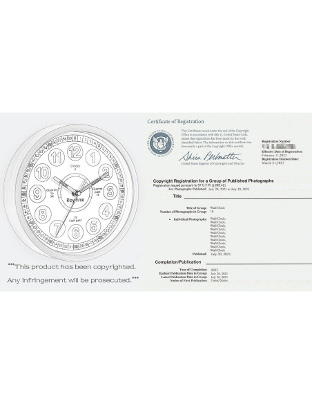 Reloj de Aprendizaje Silencioso Roymnie 20.32 cm Multicolor