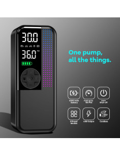 Compresor de Aire Portátil WEOLULI Y33 150 PSI 6000mAh 2