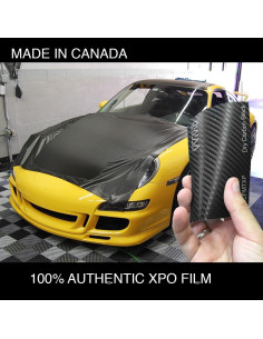 Vinilo Envoltura Fibra de Carbono Negra VViViD 6.1m x 1.5m 2