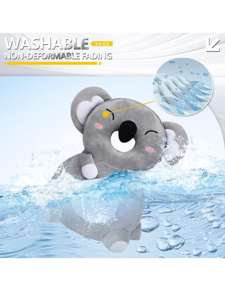 Protector de Cabeza para Bebés WKC Koala Ajustable + Rodilleras