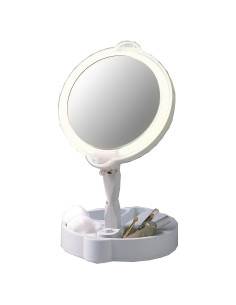 Espejo de Tocador Floxite 9x Magnificación Luz Diurna