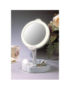 Espejo de Tocador Floxite 9x Magnificación Luz Diurna 2